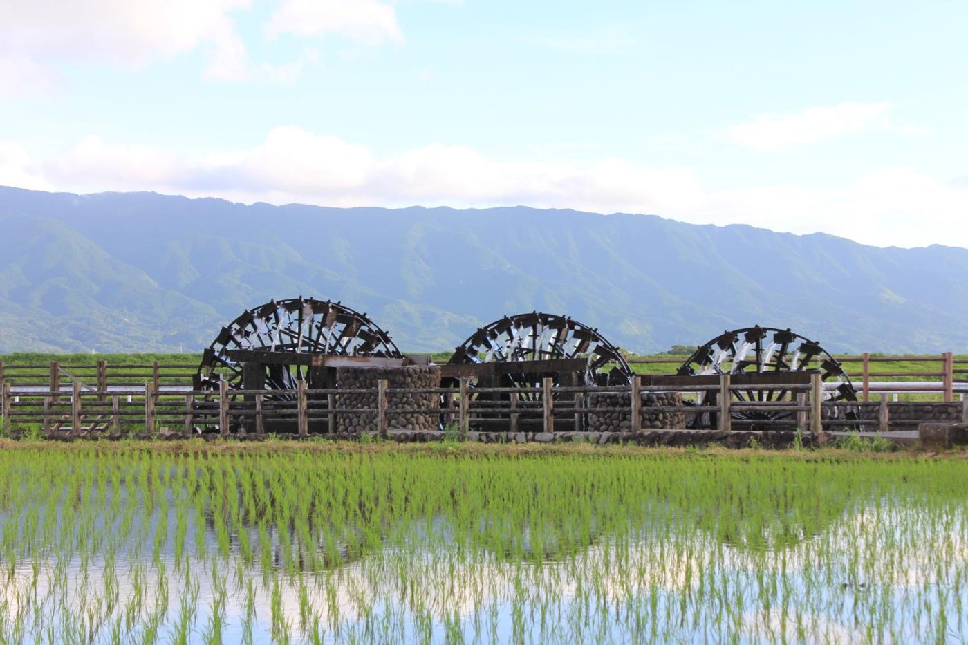 Corner of Asakura's Triple Waterwheel (Yamada Weir Water-Flow Ceremony)