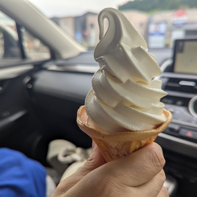道の駅 おおの ソフトクリーム販売所