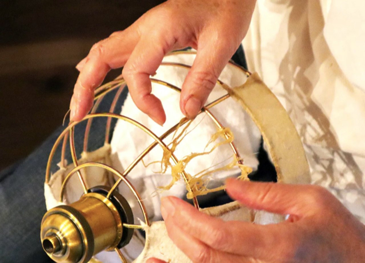 Make a Lampshade from Hagi Bamboo Paper