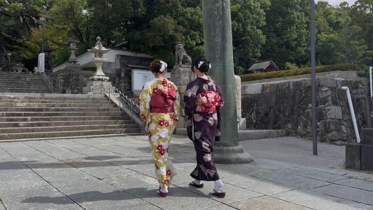 Hofu Kimono and Matcha Experience at Hoshoan