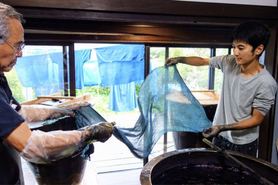 Indigo Dyeing Workshop with Lunch & Sweets