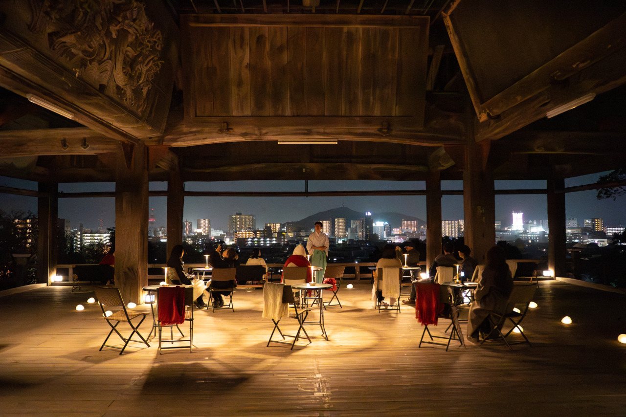 Shiawasemasu Set Meal and Chill-Out Night at Hofu Tenmangu