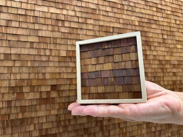 Make a Cypress-Bark Coaster and Art Frame at Eiunso