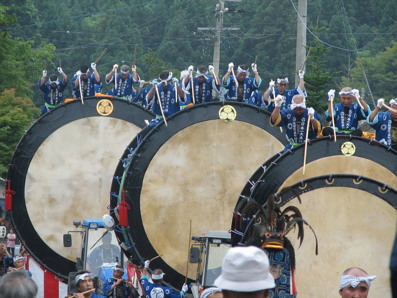 Hachiman Shrine Tsuzuri Kogami Sha Rei Taisai (Tsuzuri Ko Odaiko)