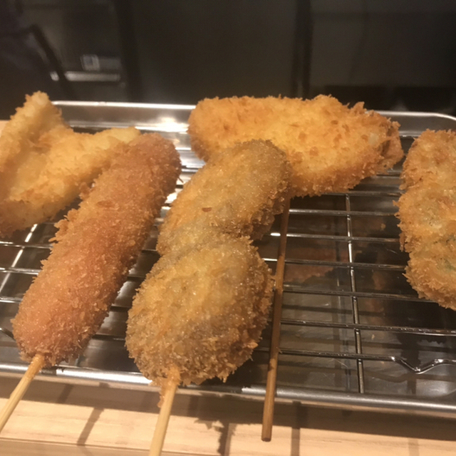 串カツと鳥焼き ひびか