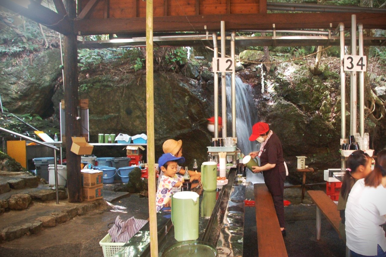 Suijin Park (Suijin Falls) / Somen Nagashi