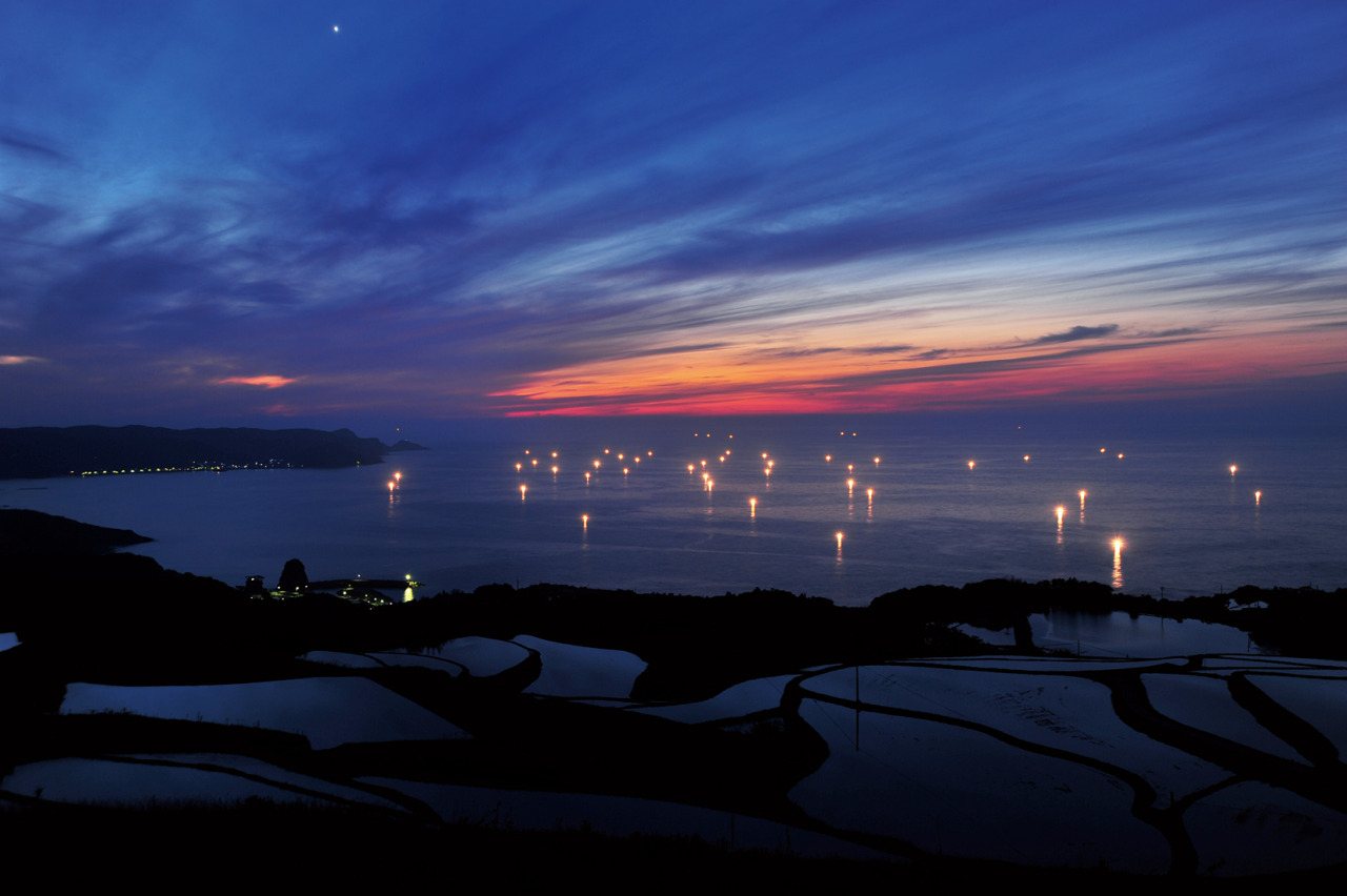 Higashi-Nochihatake Rice Terraces