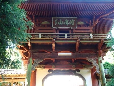 Ryusen-ji Temple Tower Gate and Tarayo