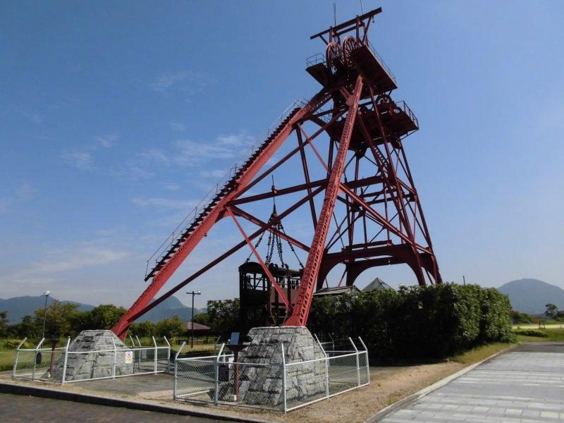 Former Mitsui Tagawa Mining Works Ita Pit Headframe