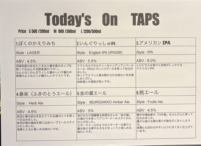Beer Cafe蔵しこ